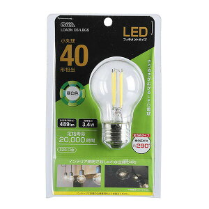 �I�[���d�@ LDA3NC6-LBG5 LED���ۋ� 3W E26 N�F OHM �N���A�^�C�v �t�B�������g ���ۋ� �����F���� �{�[���d���` �����F �S�����^�C�v