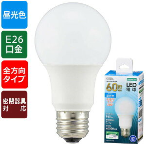 �I�[���d�@ LDA7D-G AG52 LED�d�� (60�`����/860lm/�����F/E26/�S�����z��280°/���`���Ή�) �����F �����p�d�� �����Ή� �S���� ���`���Ή� �����F���� �I�[�� ������ ��ʓd���` �S����