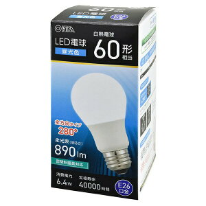 �y10�Z�b�g�z �I�[���d�@ LDA6D-GAG59 LED�d�� (60�`����/�����F/890 lm/6.4W/E26/Ra83/�S�����z��280°/���`���Ή�)
