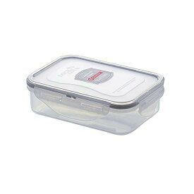 【10個セット】 ベストコ ロック&ロック クラシック 360ml 保存容器 長方形 グレー HPL810G 容器 深型 食品保存容器 角型 つくりおき 食洗機対応 ボックス 密閉容器 ロック 常備菜 保存ケース ストック 電子レンジ対応 耐熱 四角 高品質