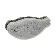【10個セット】 マーナ marna あざらしスポンジ 食器洗い / グレー 日本製 キッチンスポンジ そうじグッ…