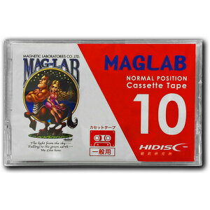 ���C������ HD10CT1JG �J�Z�b�g�e�[�v HIDISC 10�� �u���b�N