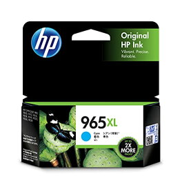 HP 3JA81AA 965XL 純正インクカートリッジ シアン 増量 【国内正規品】 インクカートリッジ 純正 エイチピー 送料無料
