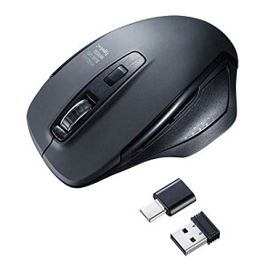 �y3�Z�b�g�z �T�����T�v���C MA-WBLC169BK �É����C�����X�u���[LED�}�E�X Type-C�EA�R�l�N�^�t�� ��^ 5�{�^�� �u���b�N ���C�����X �}�E�X �u���[ �p�\�R�� �É��^�C�v �T�����T�v ���� �É���