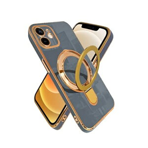 �V�Y�J�E�B�� iPhone12 �P�[�X �J�o�[ MagSafe�Ή� �X�}�z�����O �ϏՌ� �n�C�u���b�h8 mini �u���[�O���[ shizukawill