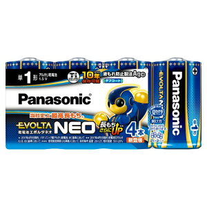 �p�i�\�j�b�N EVOLTA NEO �A���J�����d�r LR20NJ D�` �G�{���^�l�I ������ �p�b�N Panasonic LR20NJ4SW �P1�` �A���J���d�r ���d�r �Ɠd