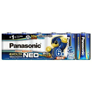 �p�i�\�j�b�N �A���J���d�r �G�{���^�l�I LR20NJ 6�{�p�b�N ������ Panasonic EVOLTANEO LR20NJ6SW �h�� �ۊǗp �P1�d�r �A���J�����d�r �Ɠd �����Ɠd