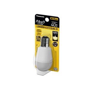 �p�i�\�j�b�N LED�d�� LDA4WWGE17SK4X ���F ���` E17���� 440lm Panasonic LDA4WWGE17 �z���͈� ���b�N LED�Ɩ� PANASONIC �d���^ �Ɠd �����Ɠd
