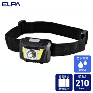 ELPA DOP-HD701 LED �w�b�h���C�g �p�^�[���_�� ��Ɨp �h�� �ЊQ�΍� �����d�� �A�E�g�h�A �L�����v �����d�� �z�r�[ �������� � �m��
