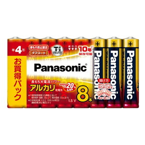 �p�i�\�j�b�N �A���J���d�r LR03XJ8SW �P4�` 8�{ �V�������N�p�b�N Panasonic LR03XJ ���d�r �h�� ���~ ���� �Ɠd