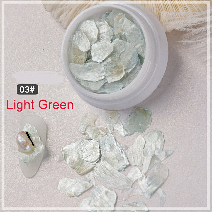 市場 ラローナ グロッシーマイカ風シェル 6種 ニュアンスネイルアート Lalona