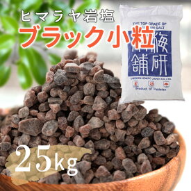 ＼マラソン限定PT5倍★4日20時〜10日1:59／ ヒマラヤ岩塩 岩塩 業務用 ブラックソルト ブラック岩塩 小粒 25kg 約2-5mm 【送料無料】 入浴剤 バスソルト 温浴 リラックス バスタイム ブラック 自然派 まとめ買い