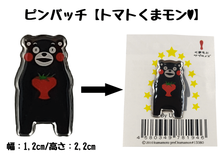 ロアッソ熊本10周年記念ピンバッチ ロッソ熊本ピンバッチ ロアッソ熊本 ピンバッジ（エンブレム）｜【公式】Jリーグ