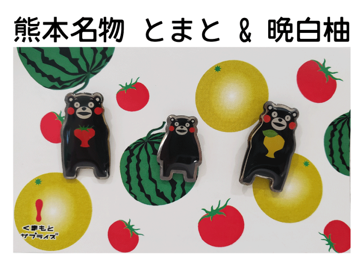 EXPO2025 ミャクミャク 【くまモン】 ピンバッジ 001 | 2025大阪・関西