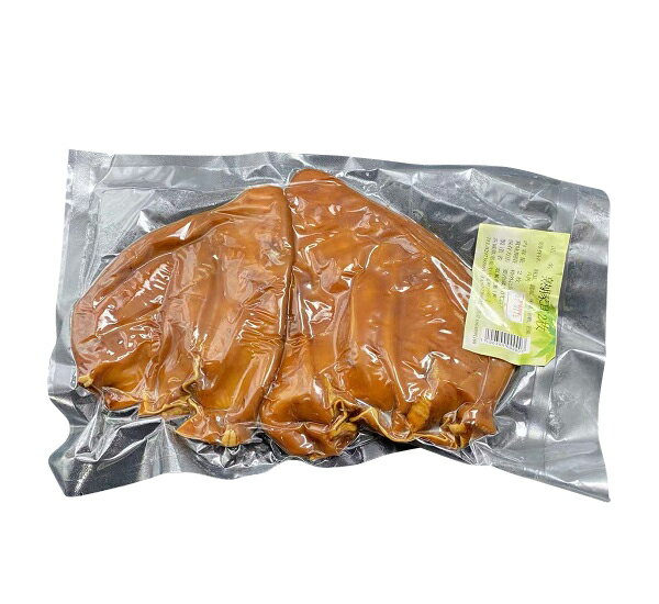 優れた品質 真空包装 2枚 熟豚耳 味付 400g前後 コラーゲン ゼラチン 豚肉
