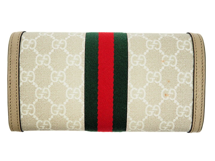 楽天市場】グッチ オフィディア GGコンチネンタル ウォレット ベージュ  