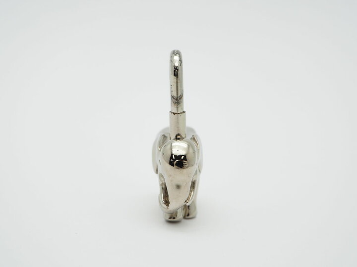 楽天市場】エルメス カデナ チヤーム ペンダントトップ シルバー 象  