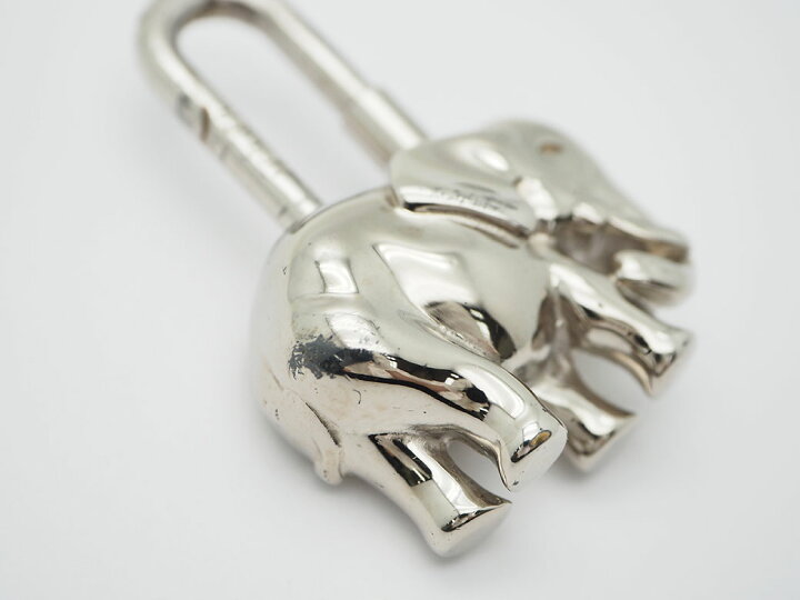 楽天市場】エルメス カデナ チヤーム ペンダントトップ シルバー 象  