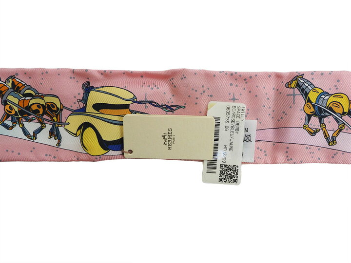 楽天市場】エルメス ツイリー スカーフ スペースダービー Space Derby  