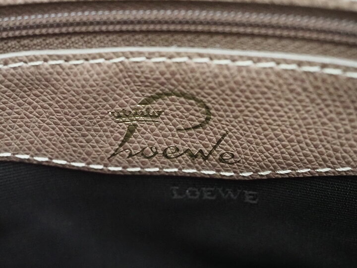 楽天市場】ロエベ リピートアナグラム キャンバス トートバッグ 