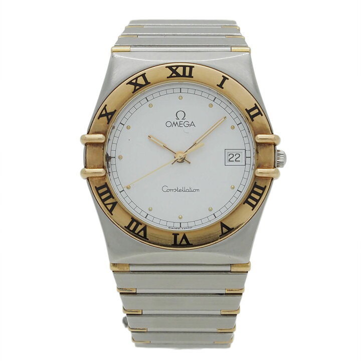 楽天市場】オメガ コンステレーション デイト 腕時計 1310.20 イエロー  