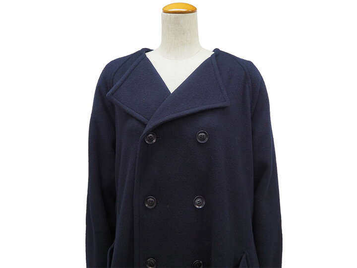 楽天市場】ワイズ ヨウジヤマモト ウール ロングコート ネイビー YV  