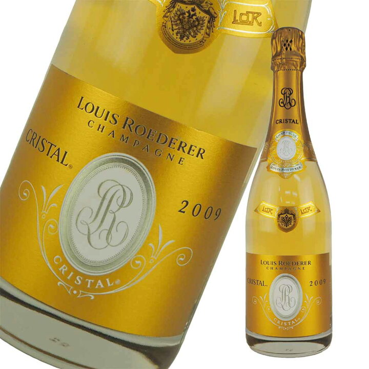 楽天市場】ルイロデレール クリスタル 2009年 750ml 白シャンパン 箱 