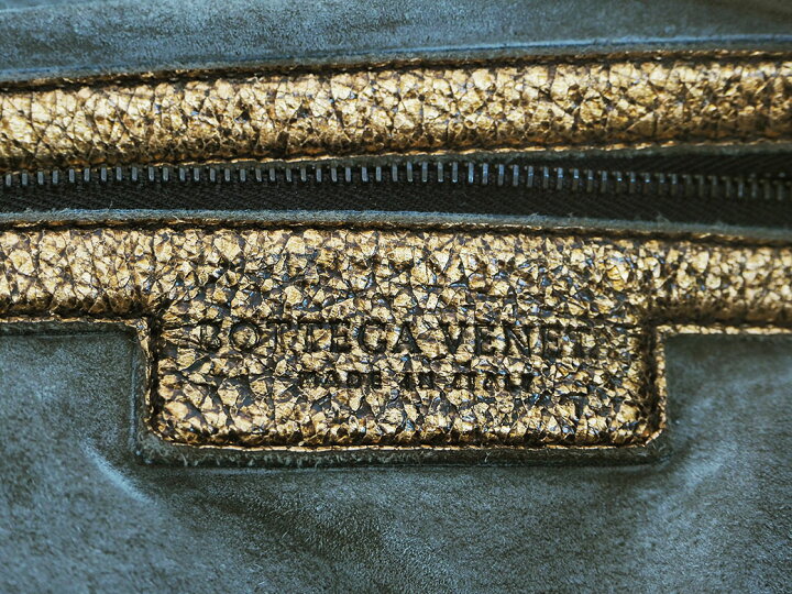 楽天市場】ボッテガヴェネタ イントレチャート トートバッグ ブロンズ  