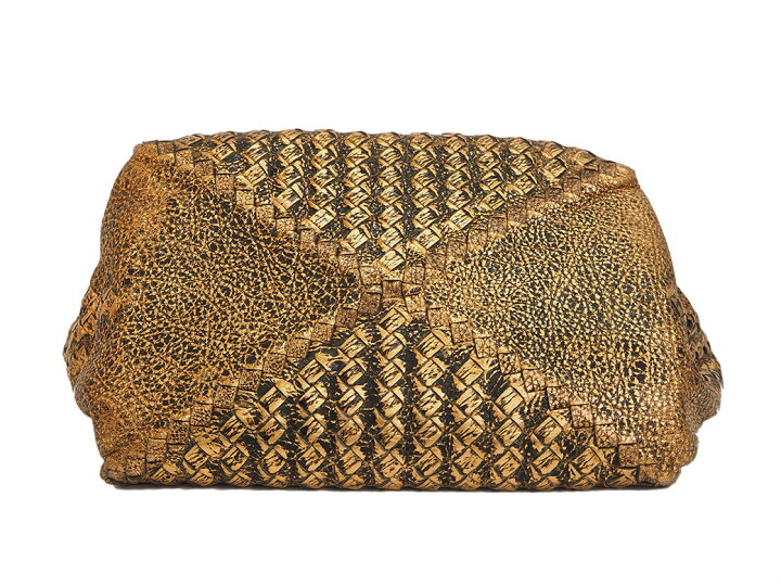 楽天市場】ボッテガヴェネタ イントレチャート トートバッグ ブロンズ  