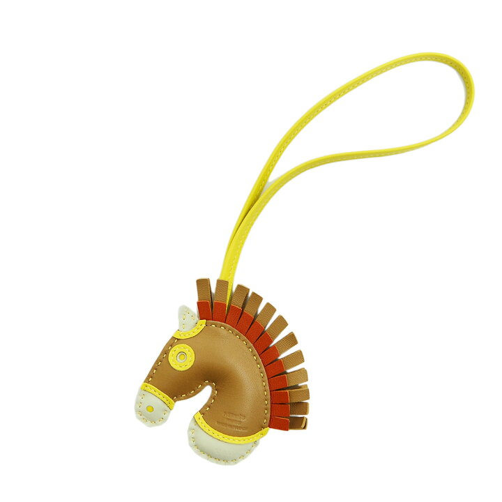 HERMES エルメス ジージーカマイユ バッグチャーム ホース 馬モチーフ  
