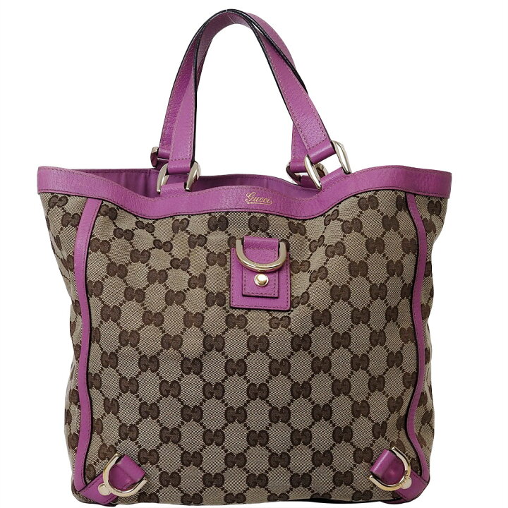 楽天市場】グッチ GUCCI バッグ 中古 アビー GGキャンバス トート 