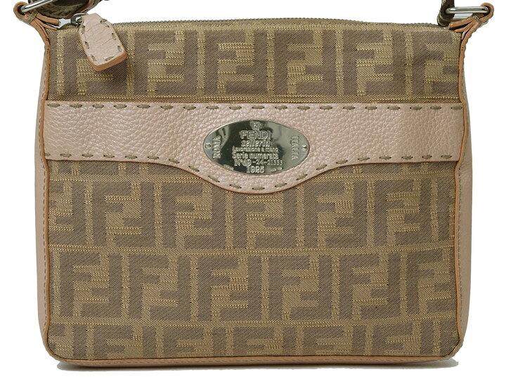楽天市場】フェンディ セレリア キャンバス ショルダー バッグ ピンク  