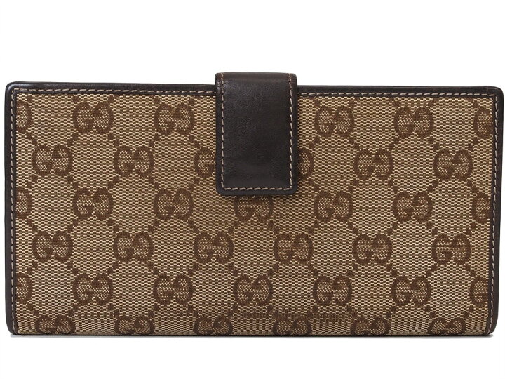 楽天市場】グッチ グッチョリ 二つ折り長財布 ブラウン 226154  