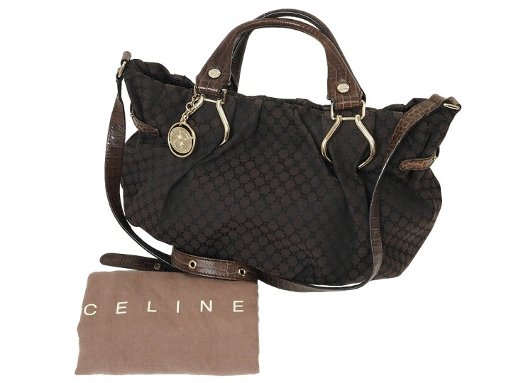 楽天市場】セリーヌ ピロー スモールバッグ 2WAY ハンド バッグ  