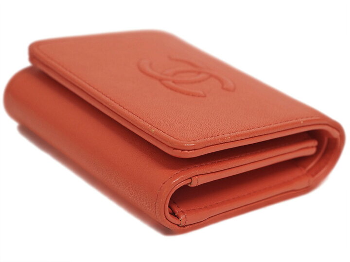 楽天市場】シャネル ココマーク コンパクト ウォレット 三つ折り財布  