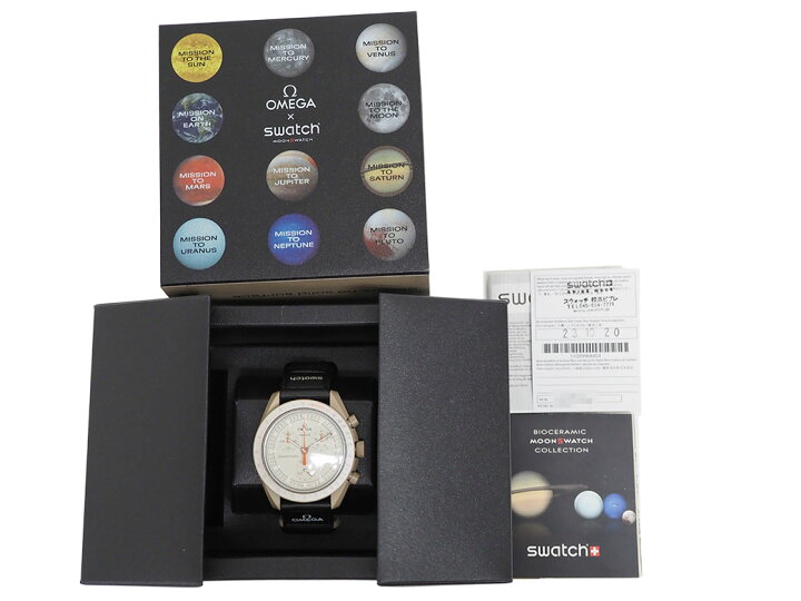 楽天市場】オメガ スウォッチ ムーンスウォッチ ミッション トゥ  