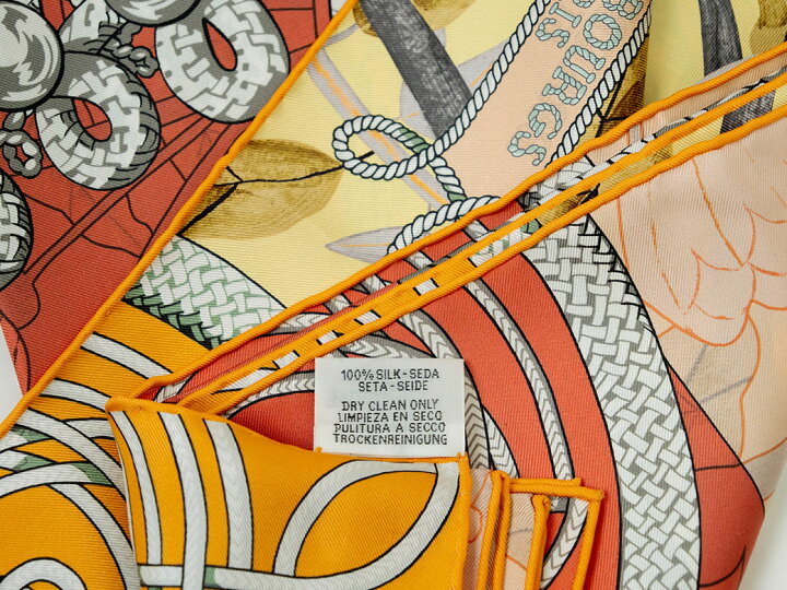 楽天市場】エルメス HERMES スカーフ カレ 90 カレ90 中古 ダブル  
