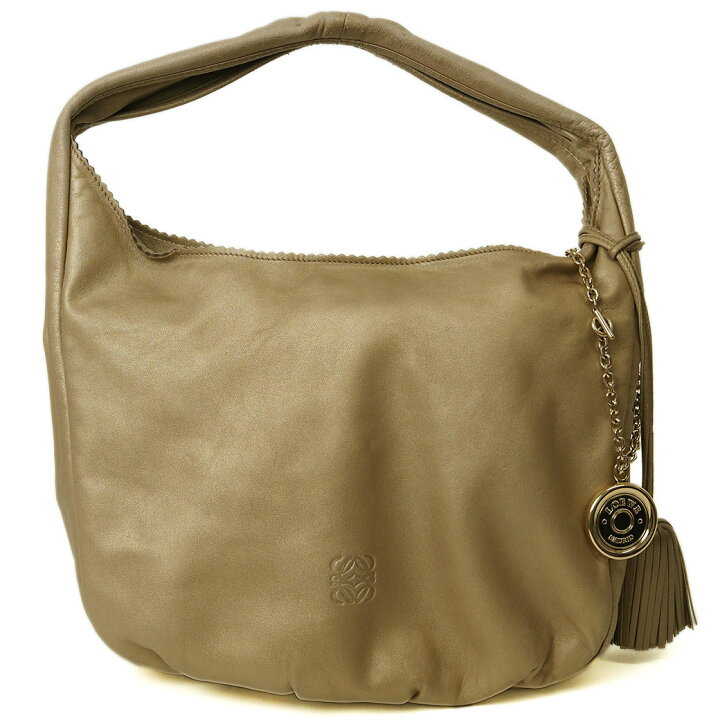 楽天市場】ロエベ アナグラム ワンショルダーバッグ ゴールド  