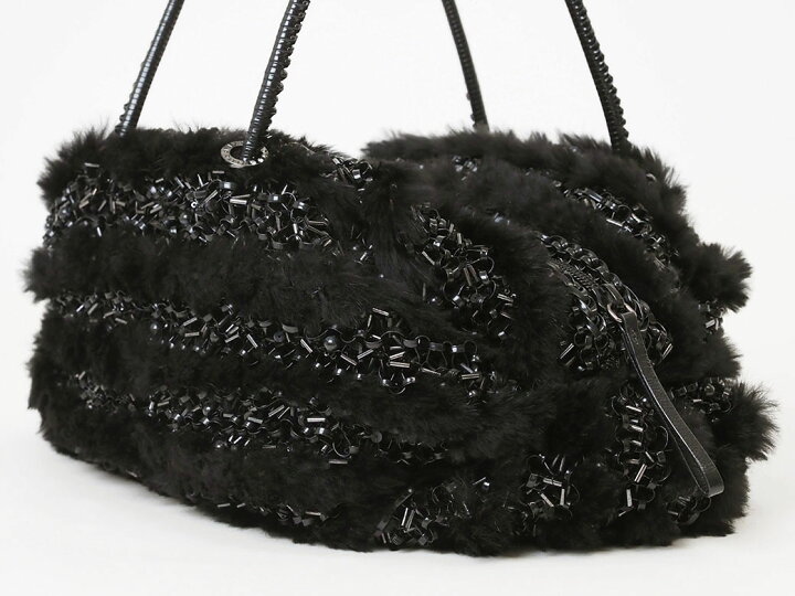 楽天市場】アンテプリマ ANTEPRIMA バッグ ファー ワイヤー ブラック  