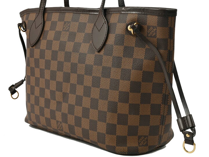 楽天市場】ルイヴィトン ネヴァーフルPM トートバッグ ダミエ・エベヌ  