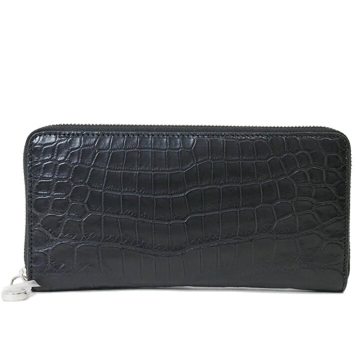 楽天市場】チマブエ ナイルクロコダイル ラウンドファスナー 長財布  