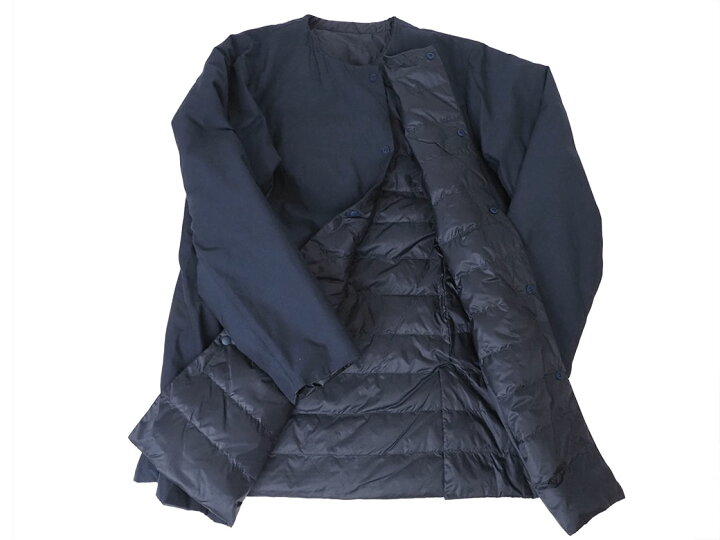 楽天市場】プランテーション ノーカラー ダウンコート ダウン  