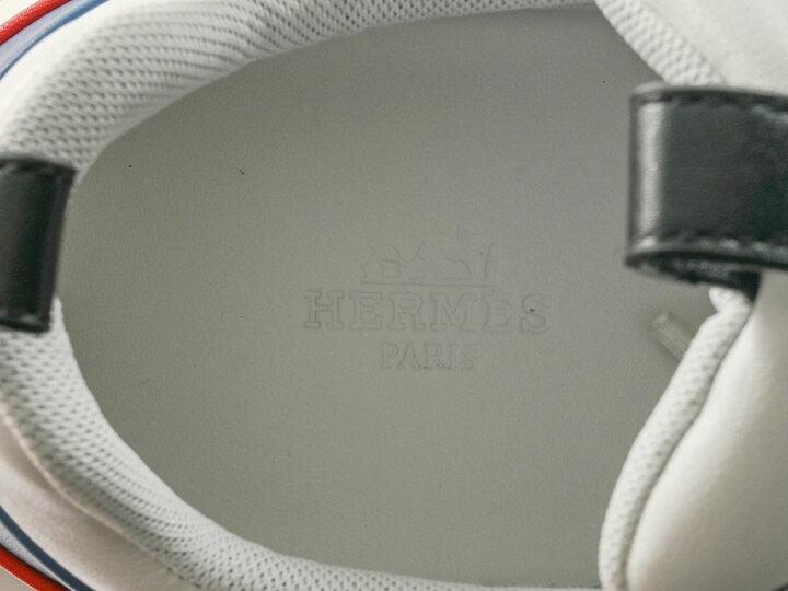 楽天市場】エルメス HERMES スニーカー ローカット メンズ 25.5cm 