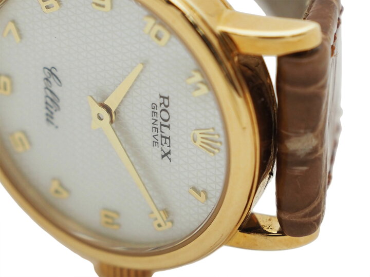 楽天市場】ロレックス チェリーニ 26MM 腕時計 6110 ゴールド K番  