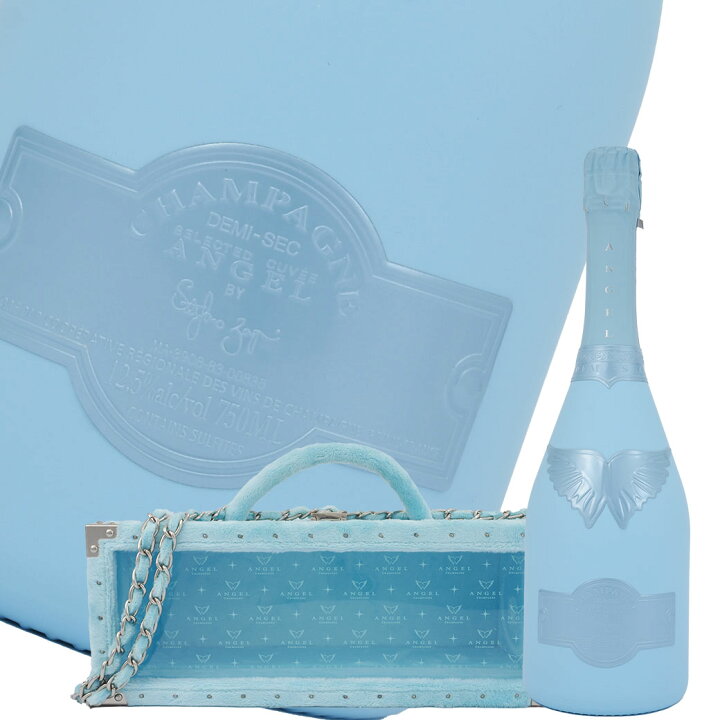 楽天市場】エンジェル ドゥミセック ブルー ANGEL 750ml 白 発泡 