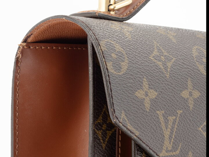 楽天市場】ルイヴィトン LOUIS VUITTON バッグ 中古 モンソー26 