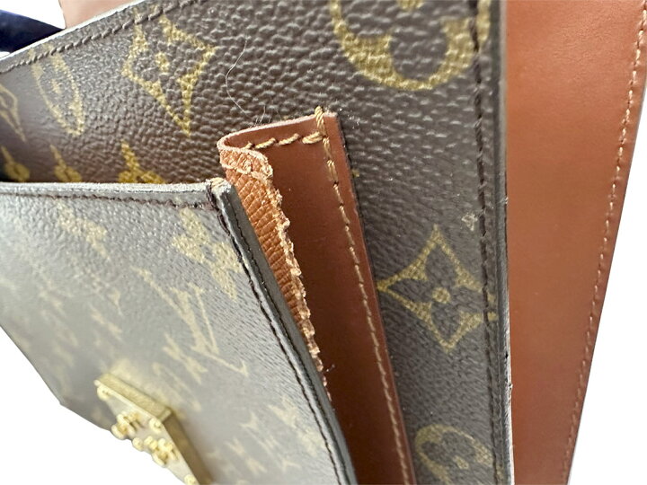 楽天市場】ルイヴィトン LOUIS VUITTON バッグ 中古 モンソー26 