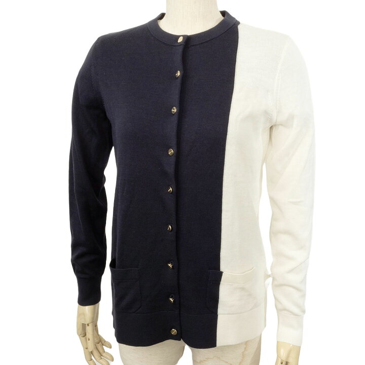 楽天市場】ポールカ アンサンブルニット ネイビー|ホワイト S  