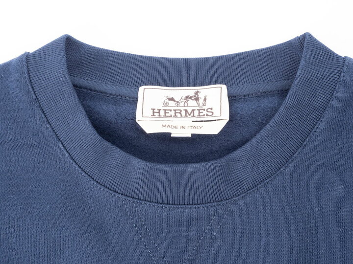 楽天市場】エルメス HERMES ラウンドネック スウェット Hパズル 