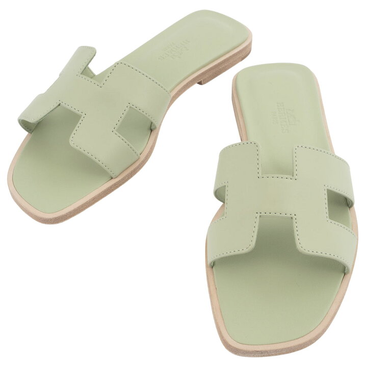 楽天市場】エルメス HERMES サンダル レディース オラン 22.5cm 35  